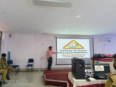 Seminar on Fire Safety and Management conducted by Durgapur Institute of Fire Safety and Management. 4