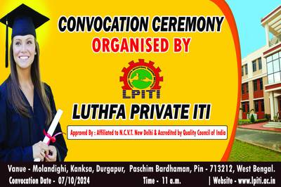 Convocation Ceremony Program - 2024, Organised by Luthfa Private ITI. 1