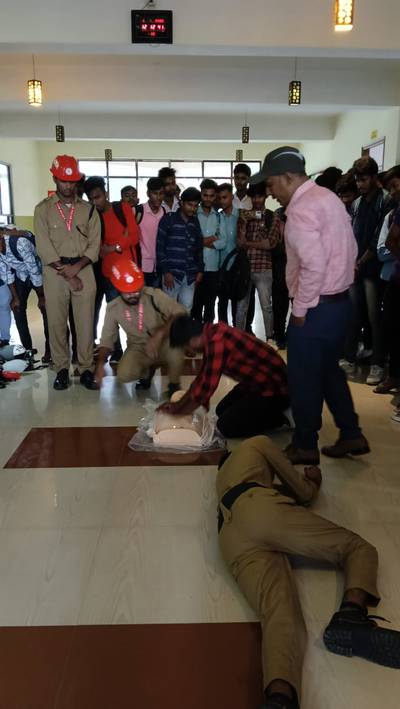 Seminar on Fire Safety and Management conducted by Durgapur Institute of Fire Safety and Management. 11