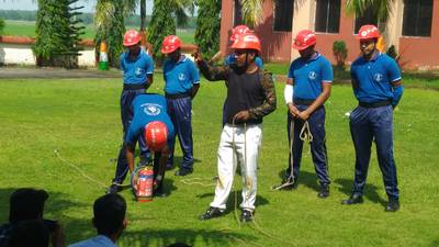 One day Seminer fire and safety training. 27