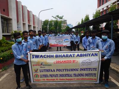 "Swachh Bharat Abhiyan - 2023" organised by Luthfa Private ITI. 3