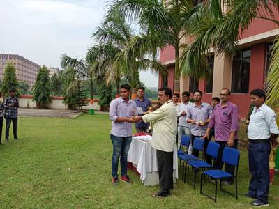 A cricket Tournament was held on 05-09-2022 and 06-09-2022 on the occassion of Teachers day. 39