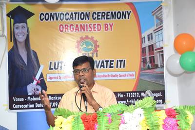 Convocation Ceremony of I.T.I. 11